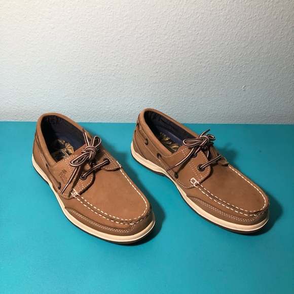 old boat shoes
